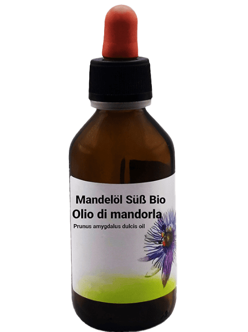 Mandel öl Süß Bio Olio di mandorla dolce Prunus amygdalus dulcis oil