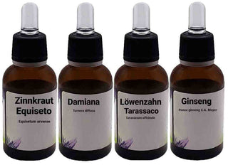 VitalQuartetto: Ginseng, Damiana, Equiseto & Tarassaco 30 ml