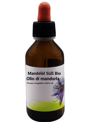 Olio di Mandorla Dolce Bio - Puro Olio di Prunus Amygdalus Dulcis per Pelle, Capelli & Benessere - Bio des Gstrein Patrick