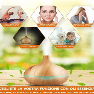 Diffusore Atomizzatore di essenze e aromi ad Ultrasuoni 400ml - Bio des Gstrein Patrick